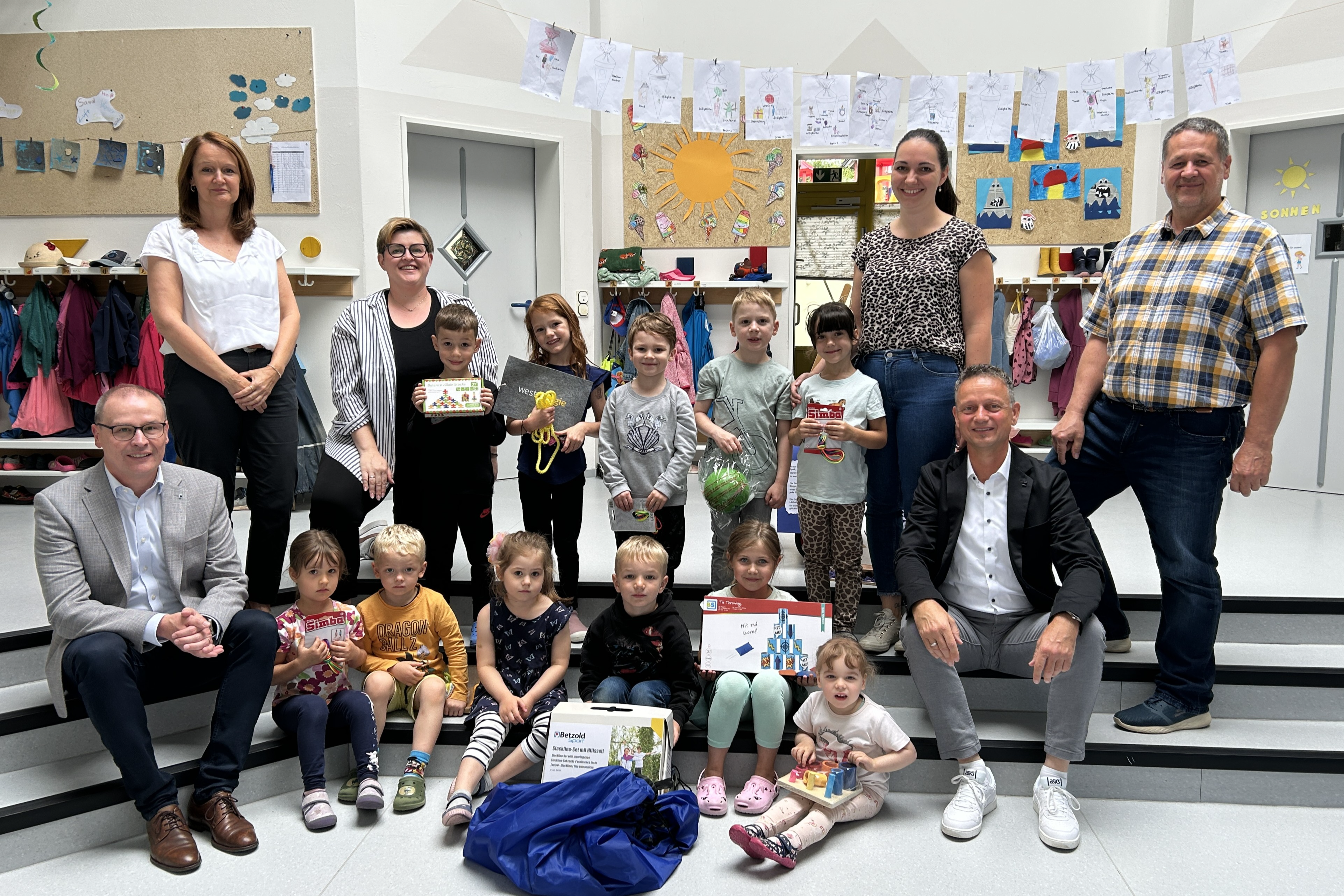Neue Spielsachen für Kitakinder in der Verbandsgemeinde Hermeskeil