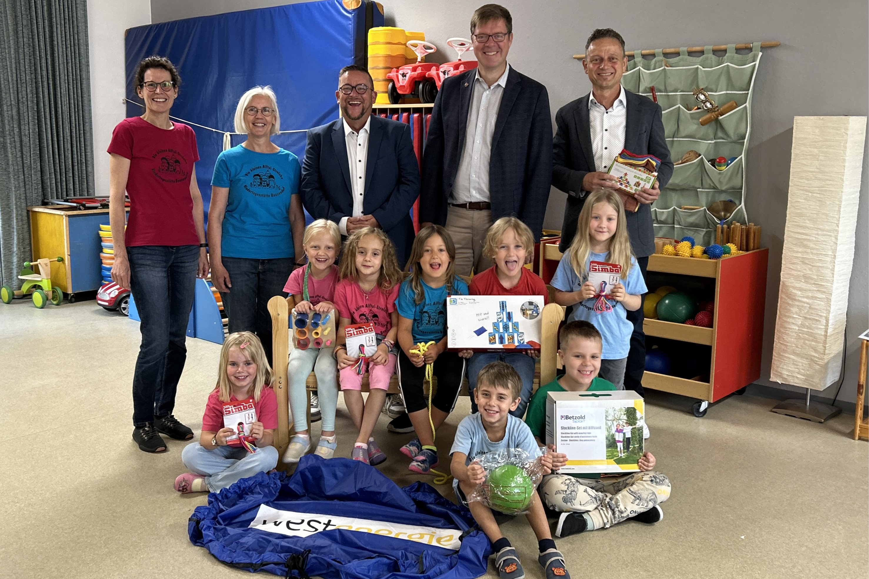 Neue Spielsachen für die Kitas in Bausendorf und Bengel