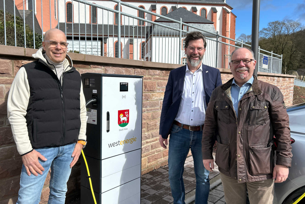 Bild zum Artikel: Westenergie bringt modernste Ladeinfrastruktur nach Prüm
