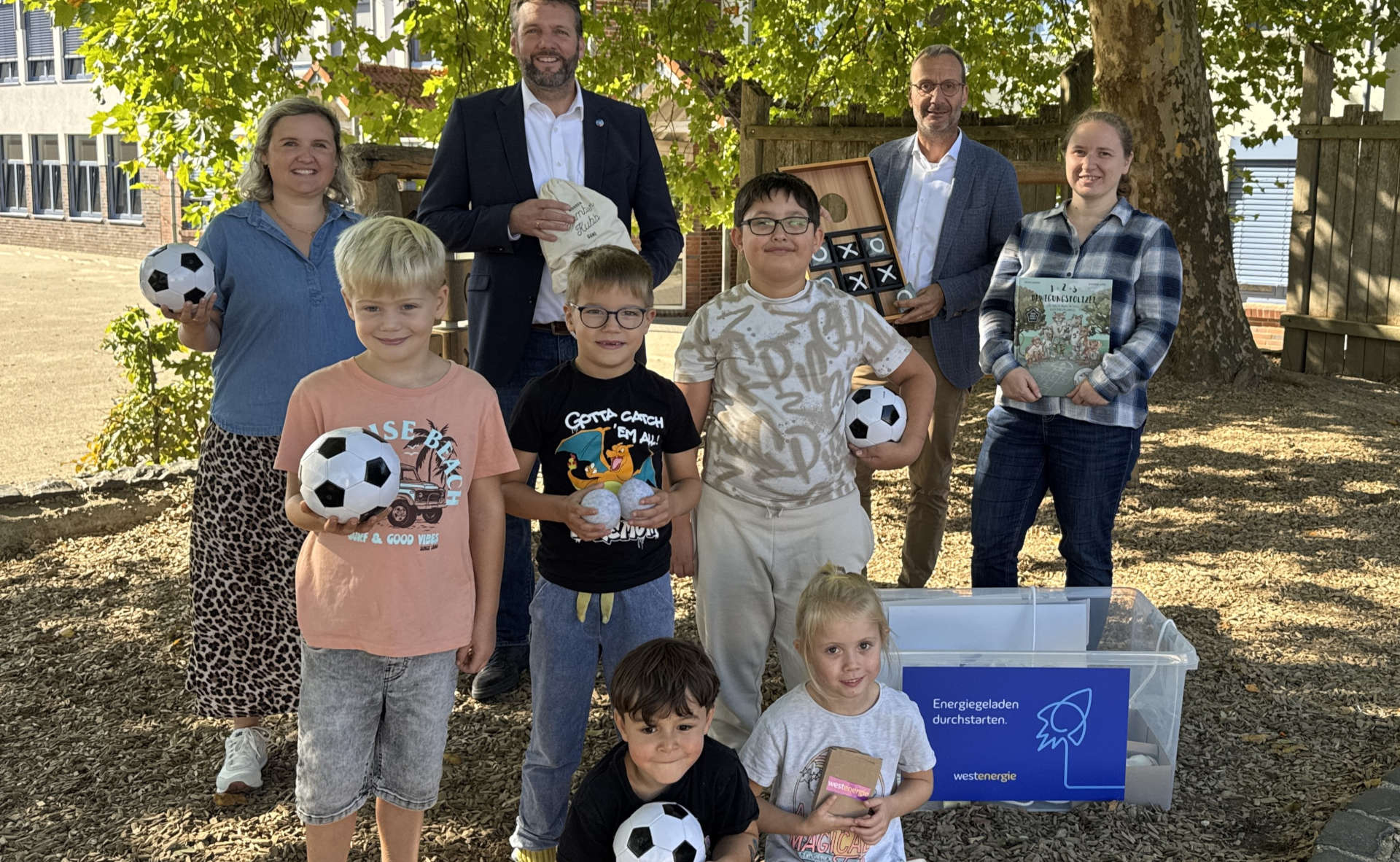 Bild zum Artikel: Westenergie fördert gesunde Entwicklung von Grundschulkindern