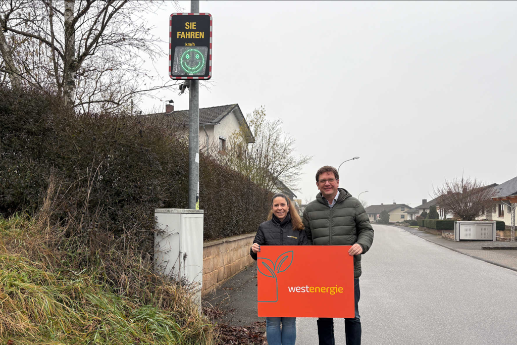 Bild zum Artikel: Erhöhte Verkehrssicherheit dank neuer Geschwindigkeitsmessanlage