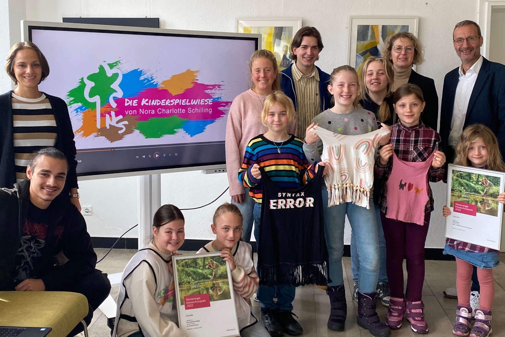 Bild zum Artikel: Stadtwaldkids gewinnen beim Westenergie Klimaschutzpreis