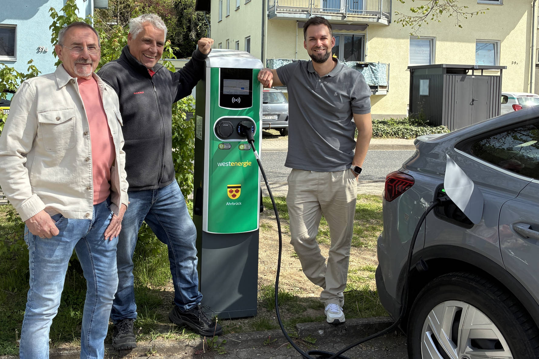 Bild zum Artikel: Westenergie erweitert Ladeinfrastruktur für Elektrofahrzeuge in Ahrbrück