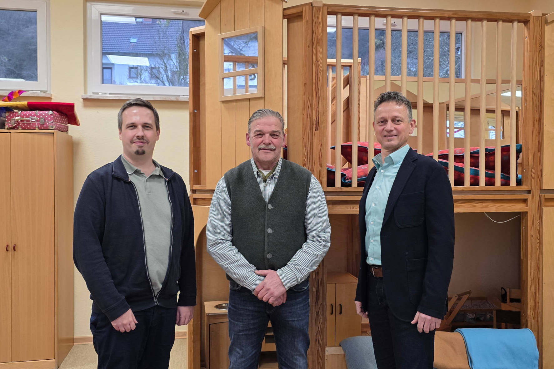 Bild zum Artikel: Neue Beleuchtung für den Kindergarten in Meerfeld