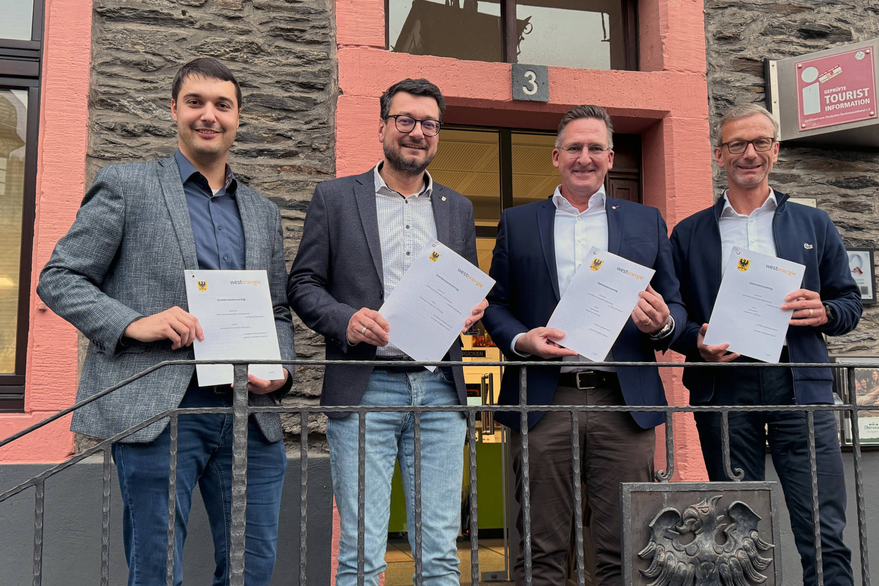 Bild zum Artikel: Stadt Oberwesel verlängert Strom- und Gaskonzessionsvertrag mit Westenergie