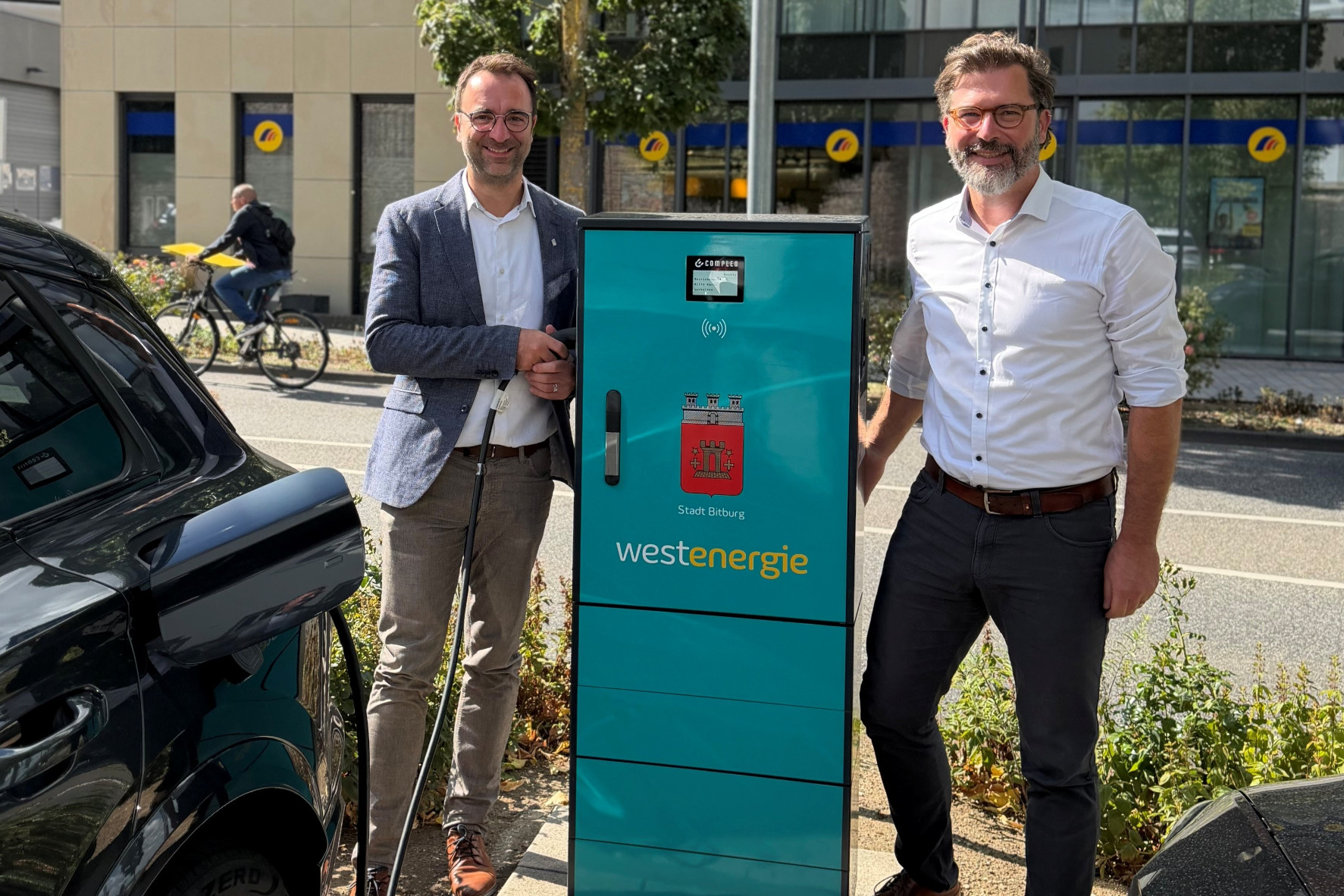 Bild zum Artikel: Neue Ladestation für Elektroautos in Bitburg