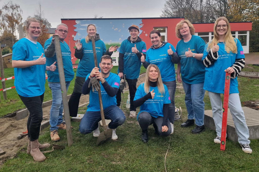 Bild zum Artikel: Neue Rennstrecke für den Schlosskindergarten Ringenberg