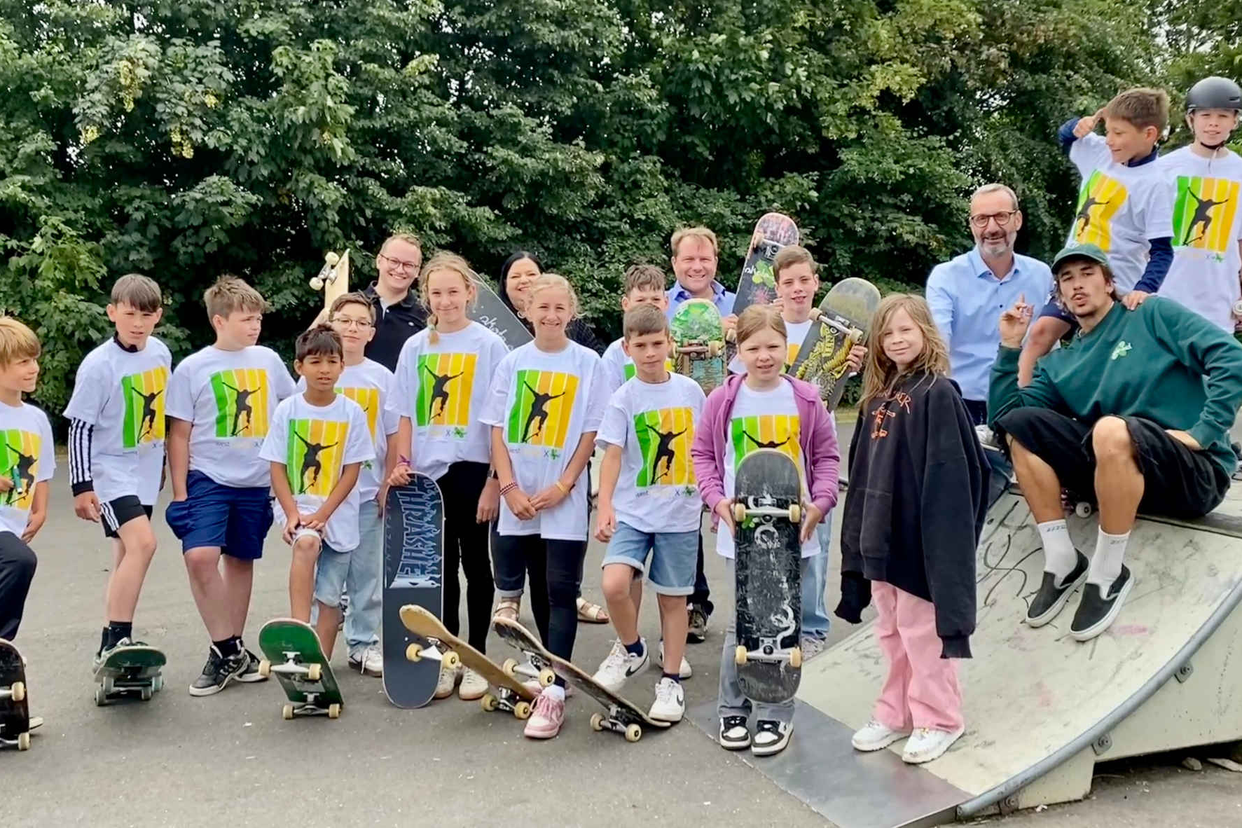 Bild zum Artikel: Mit dem Skateboard in Rommerskirchen durch die Ferien