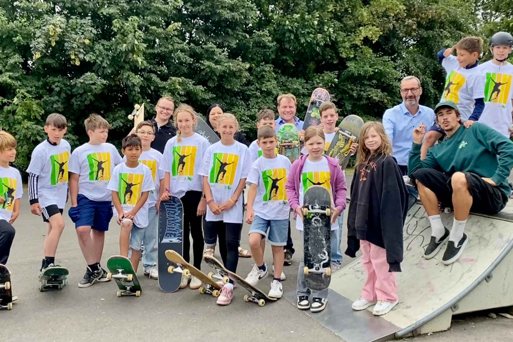 Bild zum Artikel: Mit dem Skateboard in Rommerskirchen durch die Ferien
