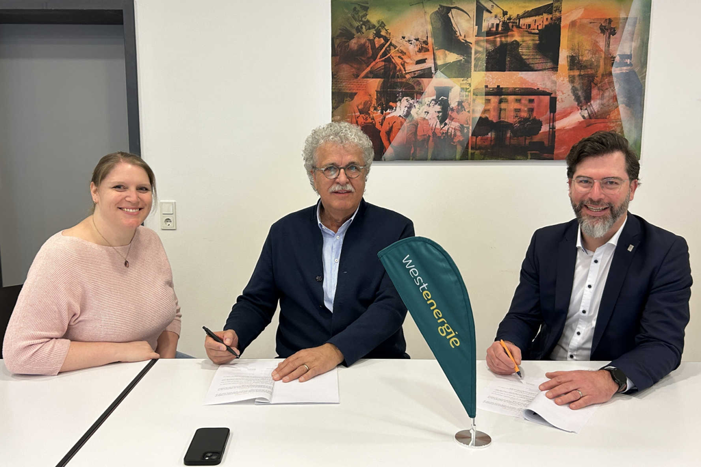 Bild zum Artikel: Die Ortsgemeinde Badem schließt erneut Stromkonzessionsvertrag mit Westenergie ab