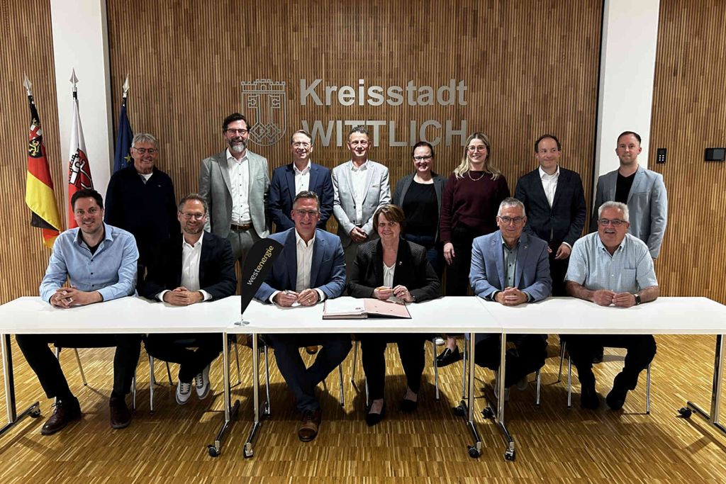 Bild zum Artikel: Die Stadt Wittlich schließt erneut Stromkonzessionsvertrag mit Westenergie ab