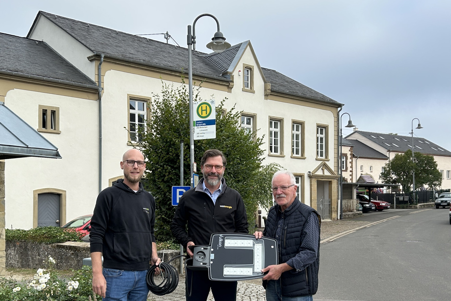 Bild zum Artikel: Umrüstung auf moderne Straßenbeleuchtung in Palzem