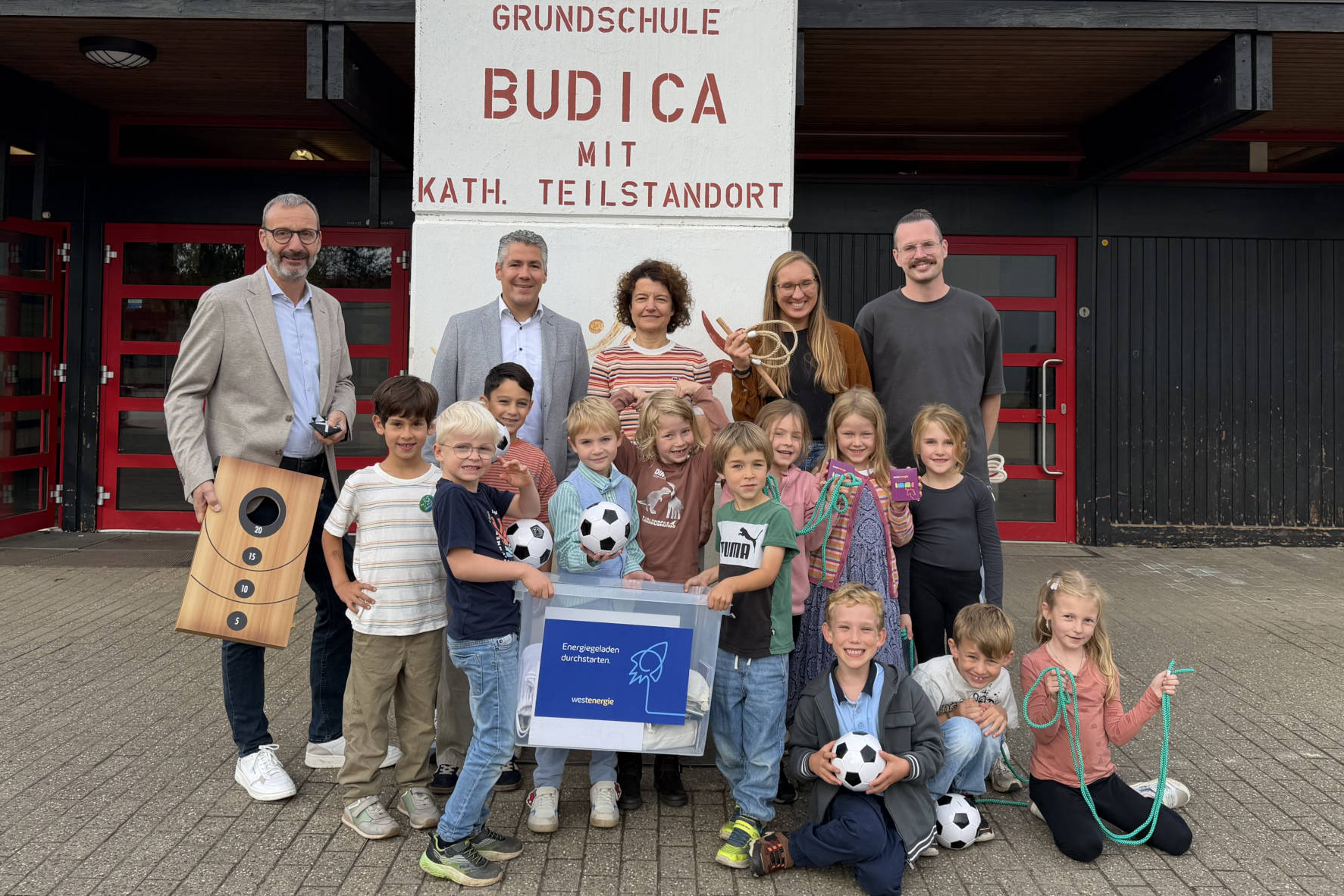 Bild zum Artikel: Westenergie bringt Bewegung in Grundschulen
