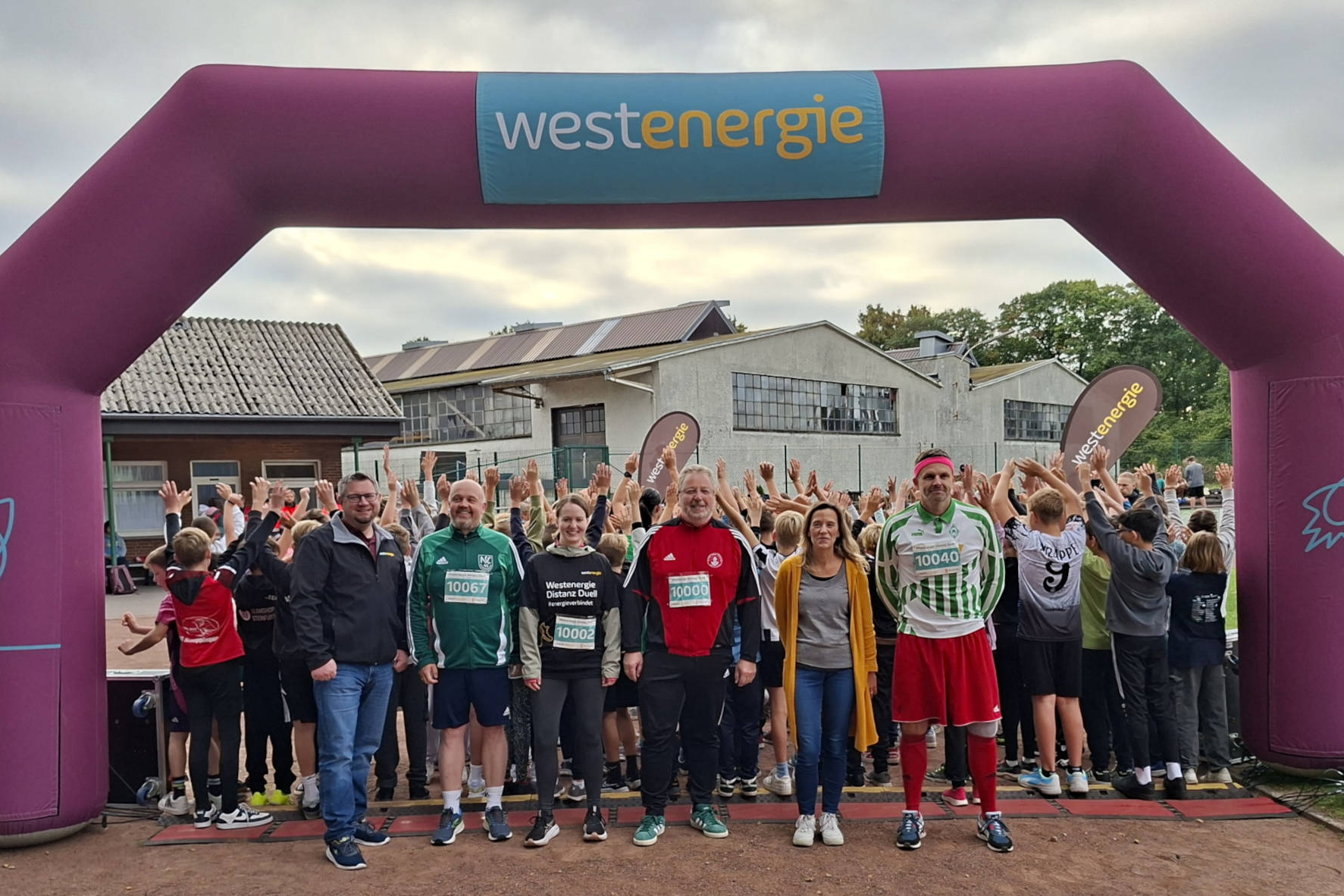 Bild zum Artikel: Westenergie Distanz Duell bringt Sekundarschule Horstmar-Schöppingen in Bewegung