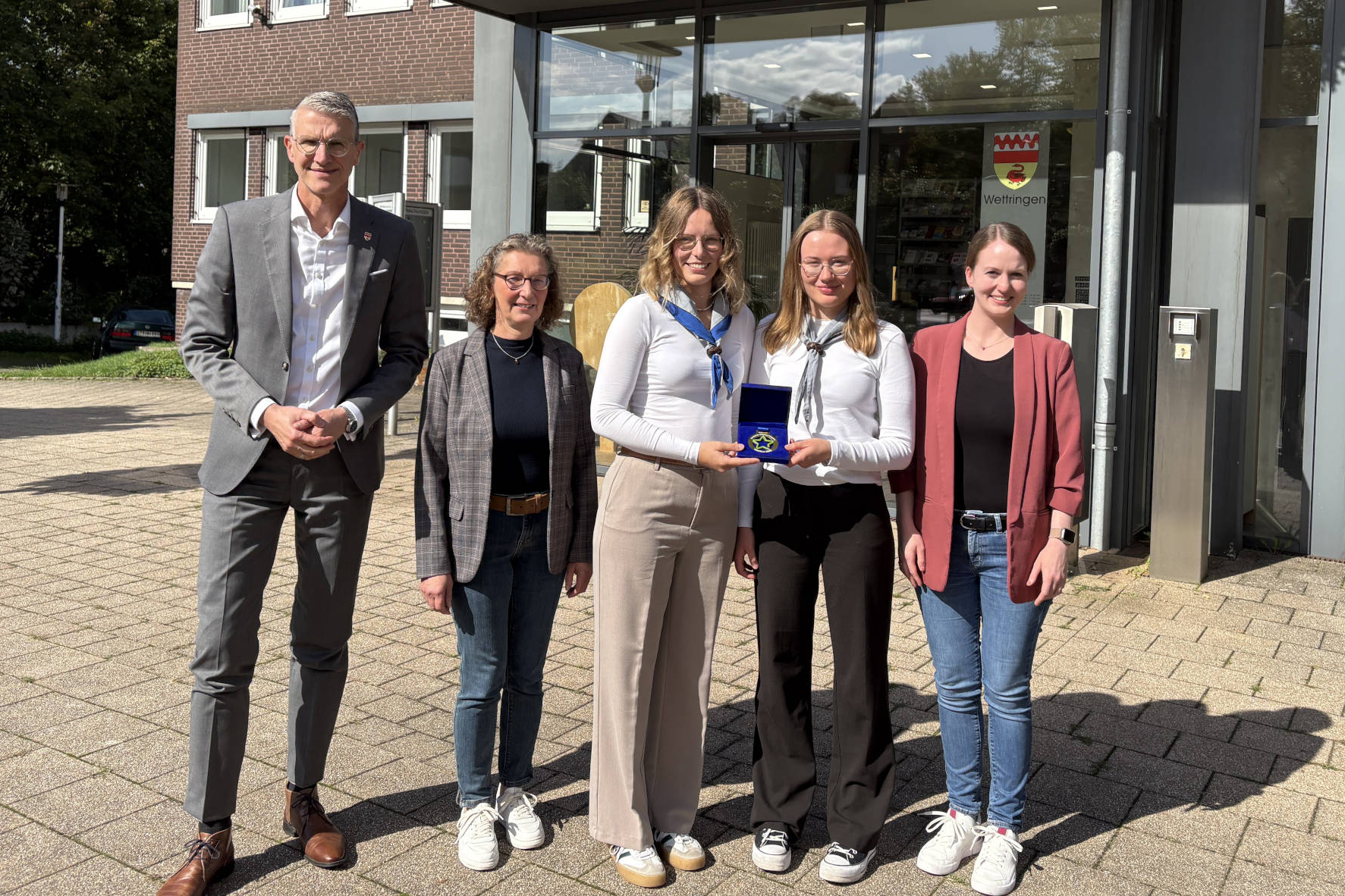 Bild zum Artikel: Pfadfinder belegen ersten Platz beim Westenergie LokalStars-Award