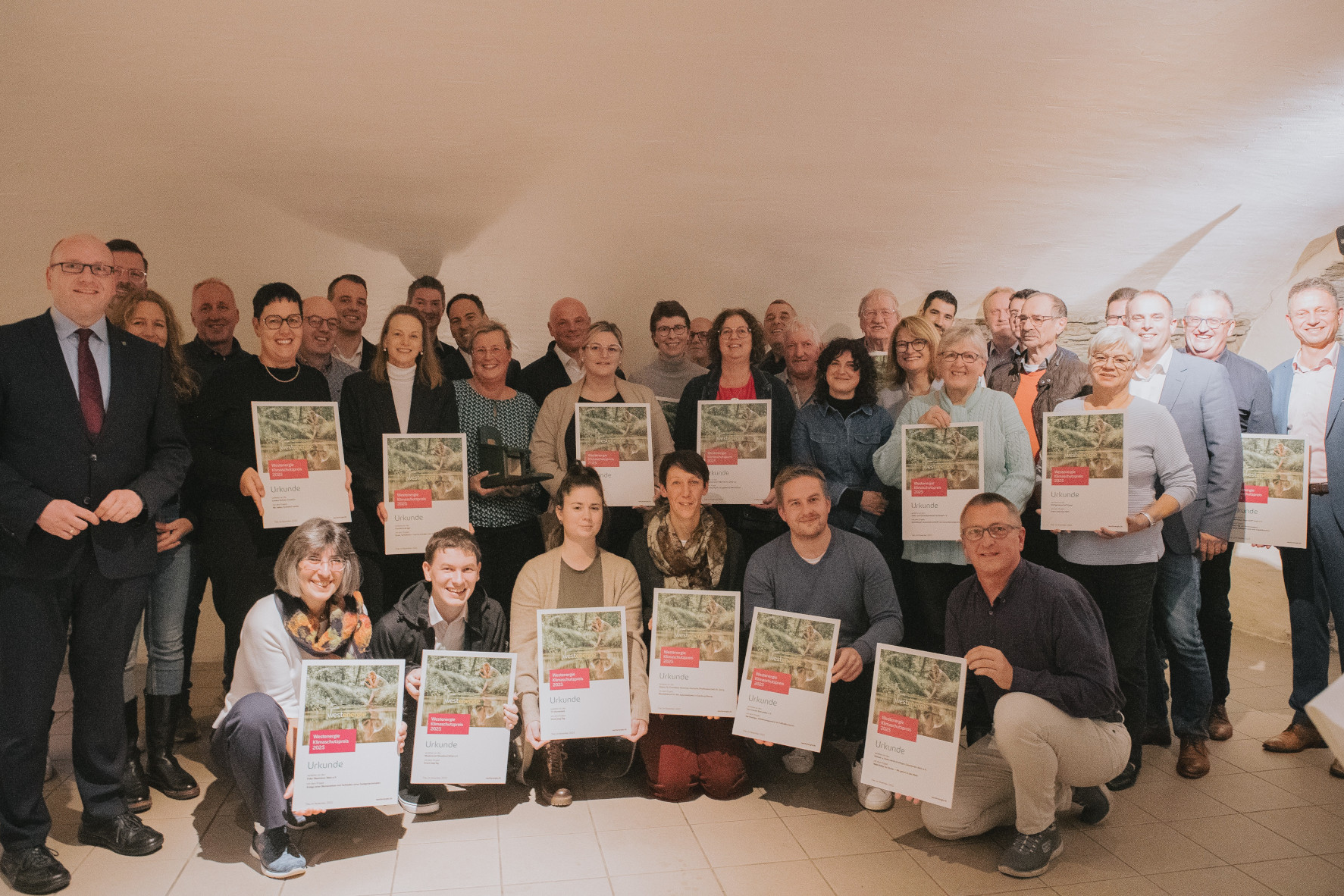 Bild zum Artikel: Westenergie und die Partnerkommunen des Landkreises Trier-Saarburg verleihen Westenergie Klimaschutzpreis